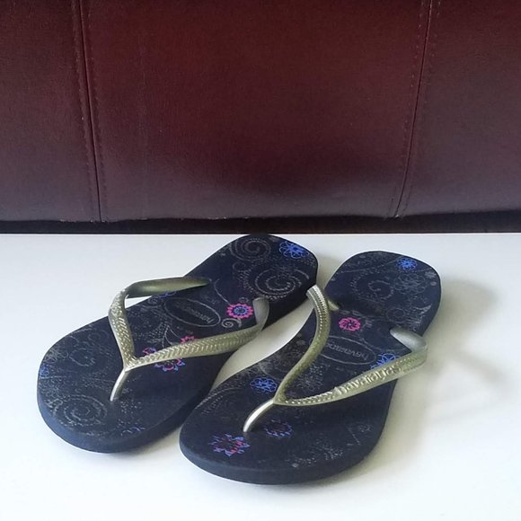 Havaianas Slim Navy Flip-flops - Picture 1 of 1